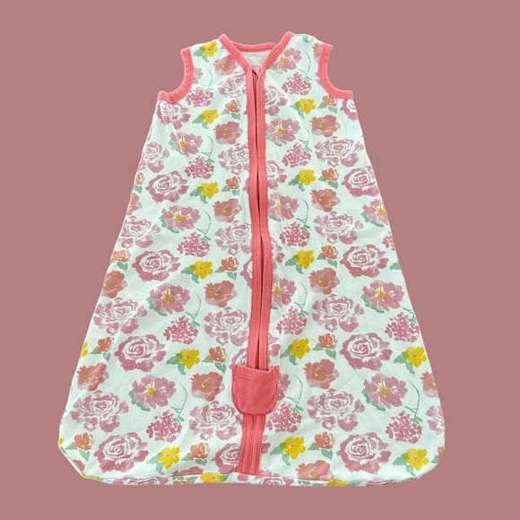 Burt’s Bees Baby Girls Small 10-18 lbs 0-6 months Beekeeper Sleep Sack Organic - Picture 1 of 3